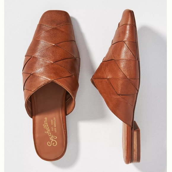 Anthropologie Shoes - New Seychelles x Anthropologie To Die For Leather Mule Flats